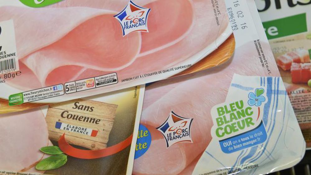 La FNP, Fédération nationale porcine, demande à la grande distribution de revaloriser ses prix d’achat auprès de ses fournisseurs de charcuterie. © C. Faimali/GFA