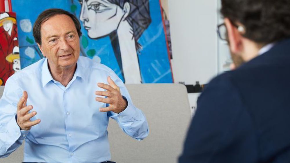 Le PDG des Centres E. Leclerc a reçu La France Agricole au siège de l’enseigne, à Ivry-sur-Seine (Val-de-Marne). © Arnaud Chapuis