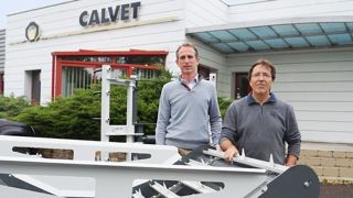 Régis Legendre, président de Lucas G. (à gauche), et Gilles Calvet, directeur général de Calvet. © Lucas G. Régis Legendre, président de Lucas G. (à gauche), et Gilles Calvet, directeur général de Calvet. © Lucas G.