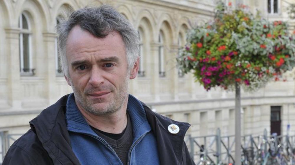 Laurent Pinatel, porte-parole de la Confédération paysanne. © C. Faimali/GFA