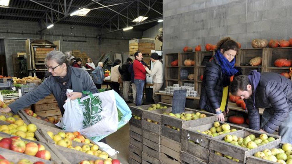 La vente directe de produits issus de l’agriculture biologique représente un chiffre d’affaires d’un milliard d’euros sur les 8,4 milliards d’euros de produits bio achetés au total, en 2017. © Cédric Faimali/GFA