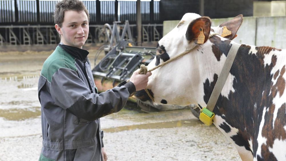 Lycée agricole Giel Don Bosco à Giel-Courteille (Normandie). © Cédric Faimali/GFA
