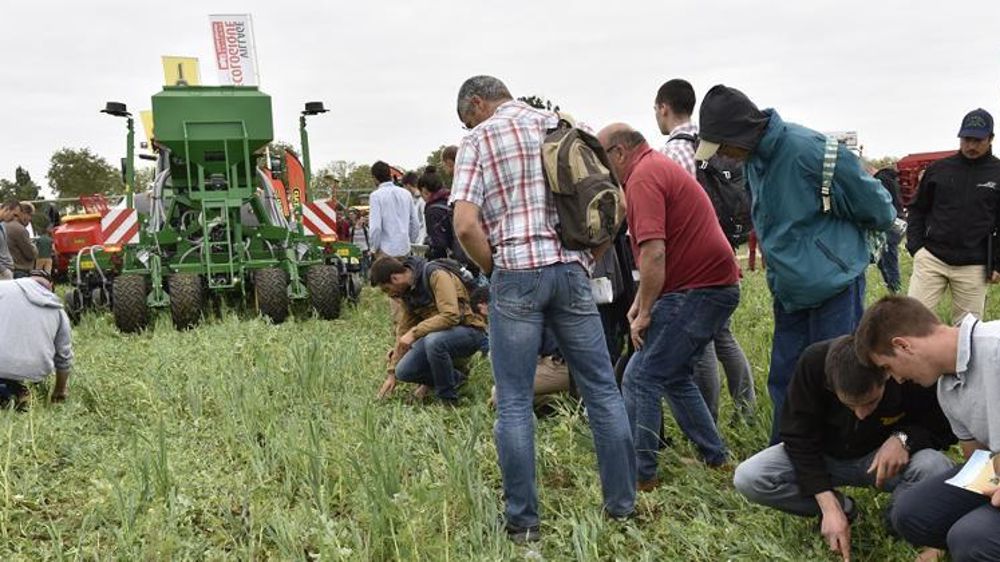32 000 visiteurs ont pu suivre les démonstrations de matériels au champ, visiter le Village de l’agroécologie ou suivre les nombreuses conférences proposées sur le salon. © C. Faimali/GFA