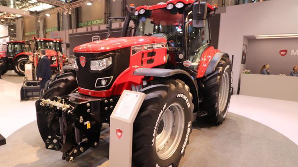 Le stand Mancel au Sima. © P. Peeters