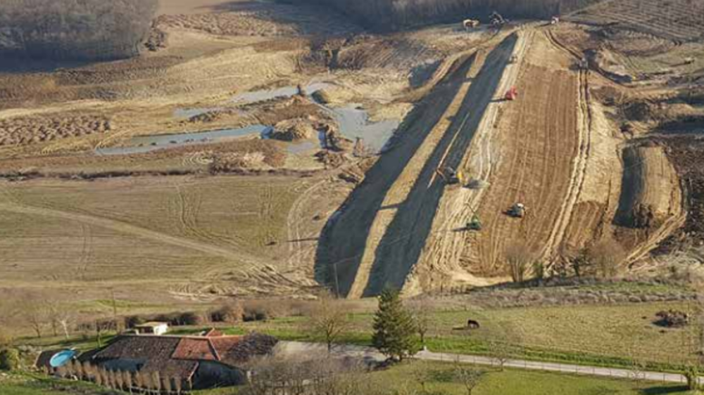 Le lac de Caussade. © Chambre d’agriculture du Lot-et-Garonne