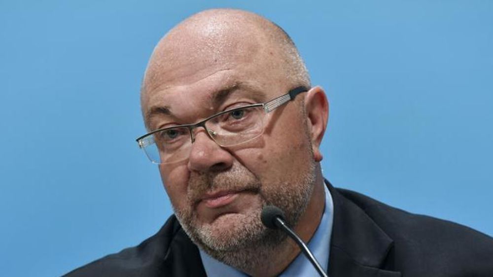 Stéphane Travert, l’ancien ministre de l’Agriculture, cosigne une tribune avec Jean-Baptiste Moreau parue dans Le Journal du Dimanche, demandant des sanctions « contre ceux qui ne respectent pas » la loi portant sur l’alimentation. © GFA