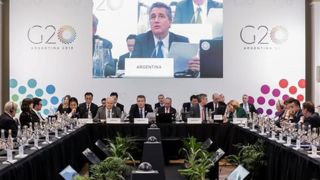 Réunion des ministres de l’Agriculture du G20 à Buenos Aires en Argentine. © Twitter/G20 Argentina Réunion des ministres de l’Agriculture du G20 à Buenos Aires en Argentine. © Twitter/G20 Argentina