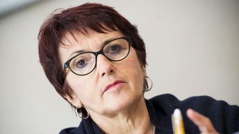 Christiane Lambert, présidente de la FNSEA. © J. Chabanne
