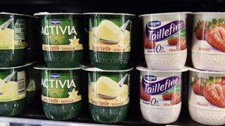 Danone, le géant de l’agroalimentaire, espère récolter 5 millions d’euros avec son vendredi vert. © C. Faimali/GFA Danone, le géant de l’agroalimentaire, espère récolter 5 millions d’euros avec son vendredi vert. © C. Faimali/GFA