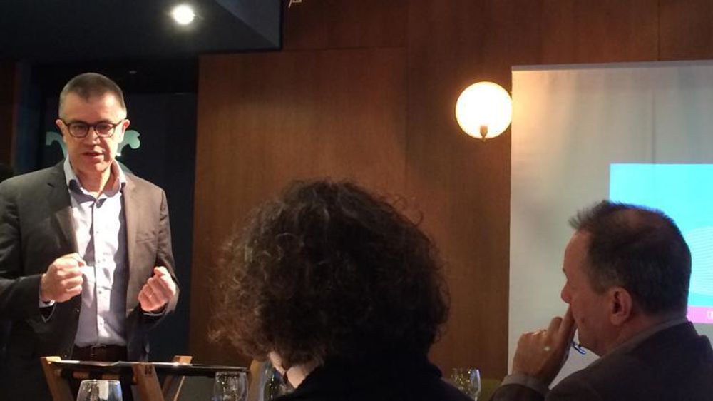 Damien Lacombre, le président de Coop de France métiers du lait. © E. Casalegno/GFA