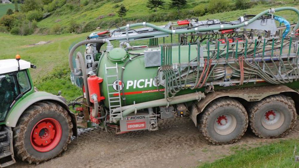 Pichon, leader de la tonne à lisier en France, a demandé à être placé en redressement judiciaire pour six mois, ce que le tribunal de commerce de Rennes lui a accordé. © L. Coassin/GFA