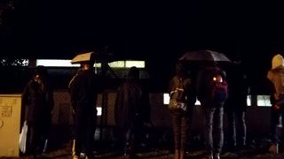 Les militants végans avaient déjà répondu à l’appel lancé par l’association Lyon Animal Save le 29 octobre dernier pour se rassembler devant l’abattoir Secar à Saint-Romain-de-Popey. © Facebook/Lyon Animal Save Les militants végans avaient déjà répondu à l’appel lancé par l’association Lyon Animal Save le 29 octobre dernier pour se rassembler devant l’abattoir Secar à Saint-Romain-de-Popey. © Facebook/Lyon Animal Save