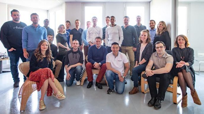 Le groupe Grainbow réunit 50 personnes sur deux sites, l’un à Pau, l’autre à Noisy-le-Grand (ici, l’équipe francilienne).