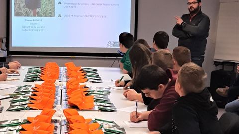 Simon Bidaut, PDG de Semences de l’Est (ici photo d’archives), confie : « Nous avons l’impression que les jeunes ignorent tout de l’activité de négociant. »