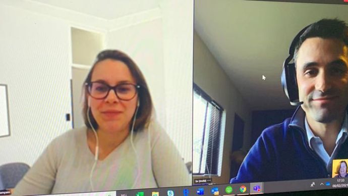 Mylène Champain, conseillère formation à LCA Solutions +, et Benjamin Viguier, cogérant du réseau Motival, ont présenté à Agrodistribution le nouveau parcours TC qu’ils ont coproduit. © H. LAURANDEL