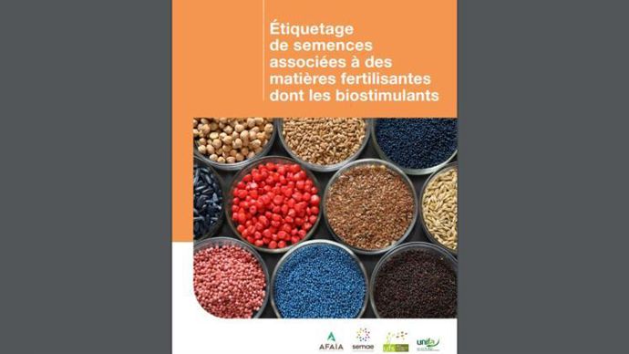Le guide dédié à l’étiquetage des semences associées à des matières fertilisantes, en particulier les biostimulants, vise à rappeler la réglementation applicable et à élaborer des recommandations complémentaires en matière d’étiquetage.