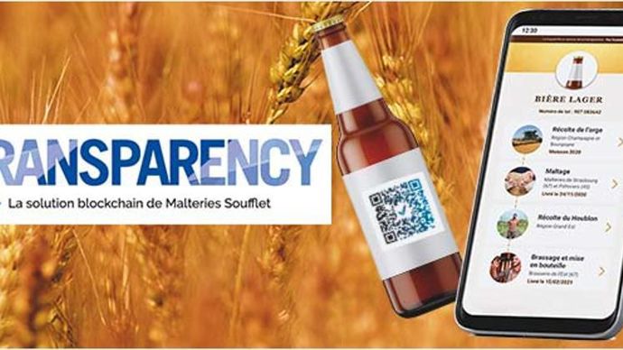 Malteries Soufflet développera l’application Transparency dans un premier temps sur le marché français, avant de l’étendre au marché européen.