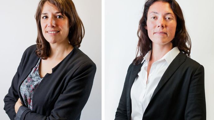 Deux nouvelles déléguées régionales pour la FNA : Lauriane Fortin (à g.), pour le comité Négoce Nord-Est, et Sandrine Barot-Cortot, pour le comité Négoce Centre-Est.