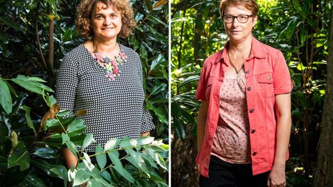 Anne Calmon (à g.) et Hélène Eutamène, responsables du programme Agro-Bachelor.