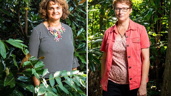 Anne Calmon (à g.) et Hélène Eutamène, responsables du programme Agro-Bachelor.