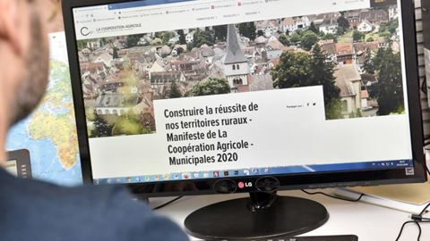 Dans la perspective des municipales, La Coopération agricole veut, via un manifeste, faire entendre sa voix et montrer qu’elle sait être force de proposition face aux enjeux territoriaux. © C. FAIMALI