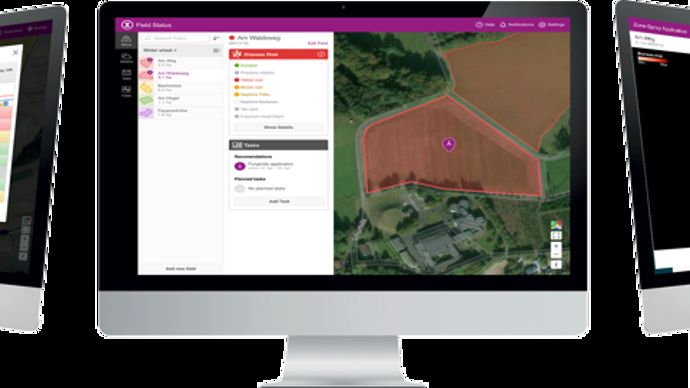 16 000 agriculteurs dans le monde pilotent leurs parcelles avec xarvio Field Manager, pour une surface de plus de 2 Mha.