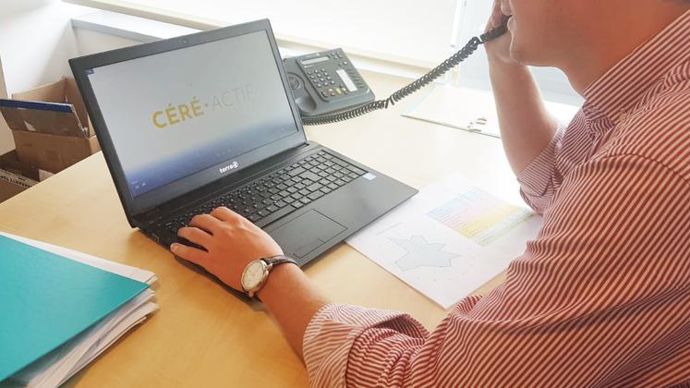 L’outil Céré-actif permet à l’agriculteur de capter la hausse du marché, tout en plaçant un filet de sécurité au cas où le marché viendrait à baisser.