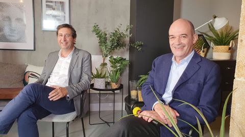 François Desprez, président du Gnis (à dr.), au côté de Pierre Pagès, vice-président : « Nous présenterons notre projet stratégique de façon totalement transparente, le 27 janvier 2021, au cours d’un colloque sur les semences et les enjeux sociétaux. » 