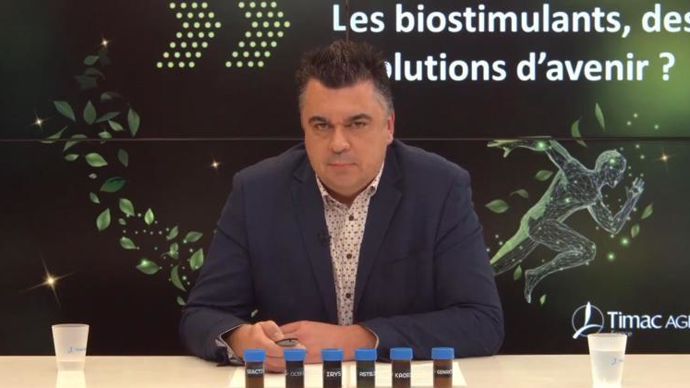Pierre-Yves Tourlière, responsable développement productions végétales chez Timac Agro France, a détaillé les cinq produits composant la gamme ADN lors d’une webconférence, vendredi 11 février.