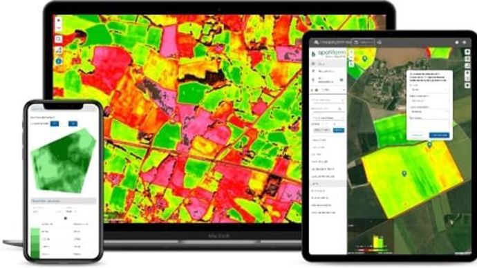 L’exploitation des données du satellite Landsat 9 permet de capter des images de parcelles tous les trois jours et d’en améliorer leur résolution.