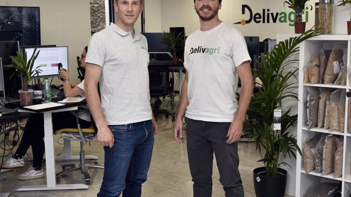 Damien Pierre et Quentin de Chabot, cofondateurs de Delivagri. CEDRIC FAIMALI/GFA