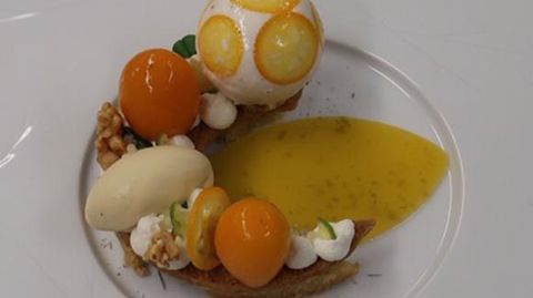 Sentiers de l’Estérel, un dessert signé Morgane Raimbaud, dans la catégorie Professionnels de la région Nord Ile-de-France. Sentiers de l’Estérel, un dessert signé Morgane Raimbaud, dans la catégorie Professionnels de la région Nord Ile-de-France.