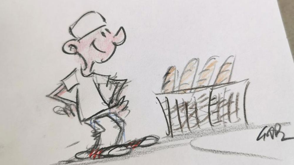 Dessin à main levée d Gab