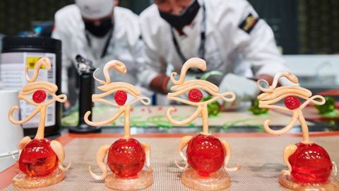 Coupe du Monde de la Pâtisserie. ©Sirha Lyon 2021 Coupe du Monde de la Pâtisserie. ©Sirha Lyon 2021