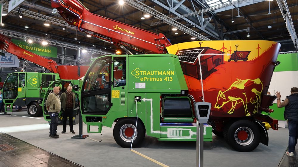 ePrimus : la mélangeuse automotrice de Strautmann s'électrise ePrimus : la mélangeuse automotrice de Strautmann s'électrise