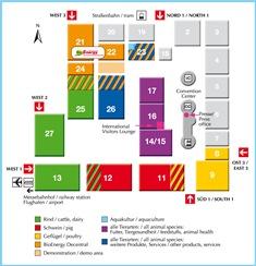 Cliquez pour agrandir le plan de l'EuroTier 2012