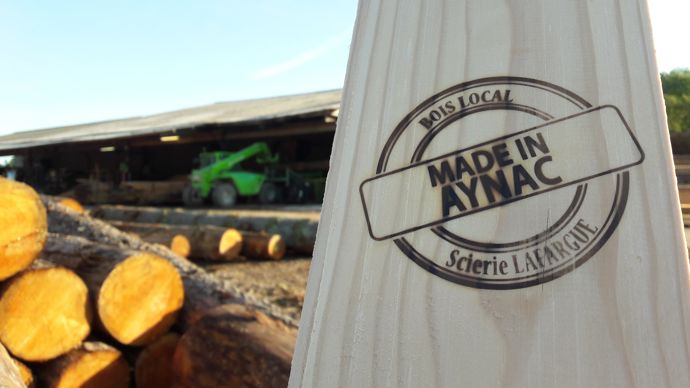 « Avec cet achat, on sait aussi qu'on peut mettre en place des synergies avec la scierie Lafargue d'Aynac », anticipe Guillaume Dhérissard, directeur général des Fermes de Figeac.