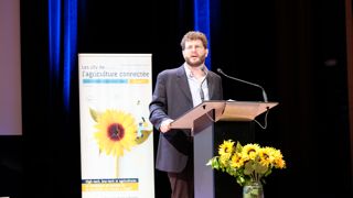 Pierre Labarthe. Directeur de recherche à l'Inrae, Pierre Labarthe était l'invité des Rendez-vous de l'agriculture connectée, organisés en novembre 2021 par l'Ecole supérieure des agricultures d'Angers (Maine-et-Loire).