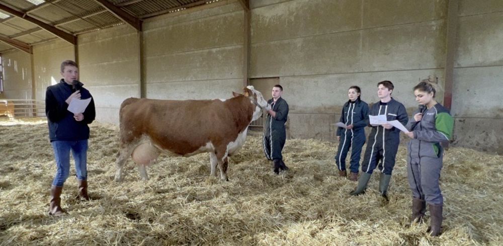 Les huit élèves du lycée de Crézancy, dans l'Aisne, redoublent d'efforts pour préparer les épreuves techniques du TIEA.