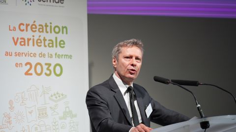 « Les 7,5 Mha de céréales semées en France méritent qu’on investisse dans la recherche », a appuyé Thierry Momont, président de la section céréales à paille et protéagineux de Semae, lors du colloque organisé par l'interprofession semencière et l'AGPB à Paris, jeudi 2 février.