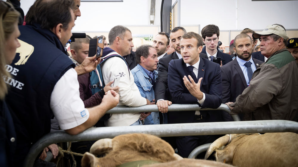 Emmanuel Macron sera présent "une grande partie de la journée" pour l'ouverture du salon international de l'Agriculture ce samedi 25 février 2023. (image d'illustration prise au Sia en 2019).