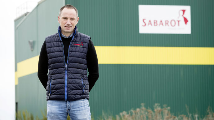 Damien Anjarry, directeur général de Sabarot Agriculture.
