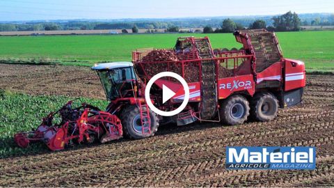 Vidéo : aux commandes de l'arracheuse à betteraves Grimme Rexor 6300 Gen3 Vidéo : aux commandes de l'arracheuse à betteraves Grimme Rexor 6300 Gen3