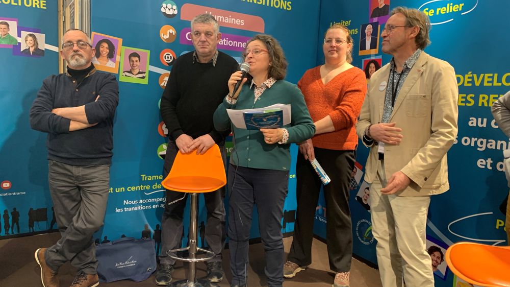 Le 1er mars 2023 pendant le Salon de l'agriculture, Pascale Croc, vice-présidente de Trame, lance l'idée d'une labellisation des exploitations agricoles sur les critères sociaux.