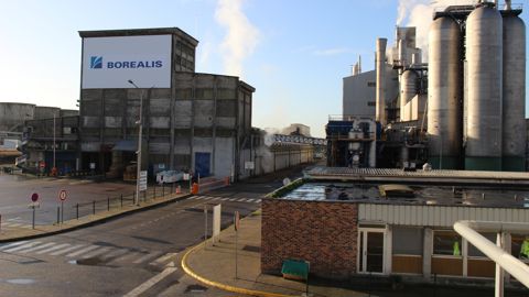 En France, Borealis détient trois usines de production d'engrais azotés dont celle de Grand-Quevilly (Seine-Maritime).