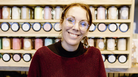 Audrey Hocquaux, fondatrice de Yaya sucres et sel.