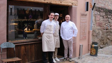 De gauche à droite, Guillaume Dufresne, Rémi Vanoverschelde et Olivier Nasti. Pour ce dernier, avoir créé une nouvelle activité au cœur de son entreprise était un vrai challenge.