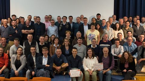 Les 55 conseillers d'exploitation du groupe coopératif Euralis ont reçu le 23 mars un certificat délivré à l'issue d'un parcours dédié à l'agroécologie.