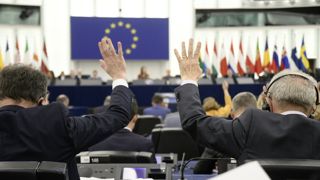 La Parlement européen interdit l'importation dans l'Union européenne de certains produits issus de la déforestation. La Parlement européen interdit l'importation dans l'Union européenne de certains produits issus de la déforestation.