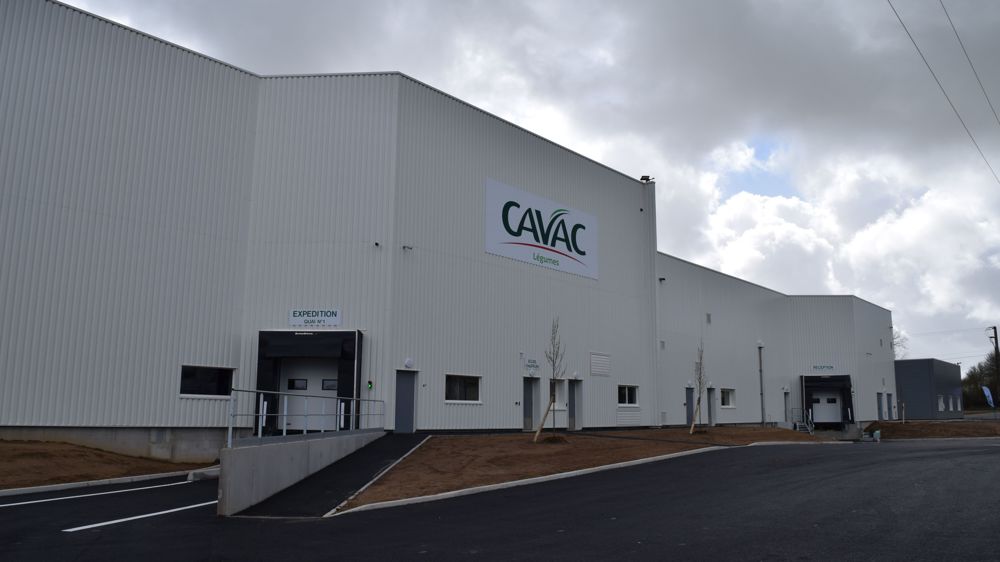 Dans cet atelier, la Cavac peut conditionner jusqu’à 4 000 tonnes de légumes secs destinés aux GMS et à la restauration hors foyer.